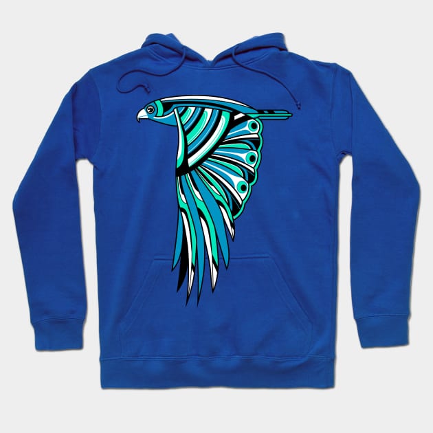 Hawk Deco 2 Hoodie by qetza